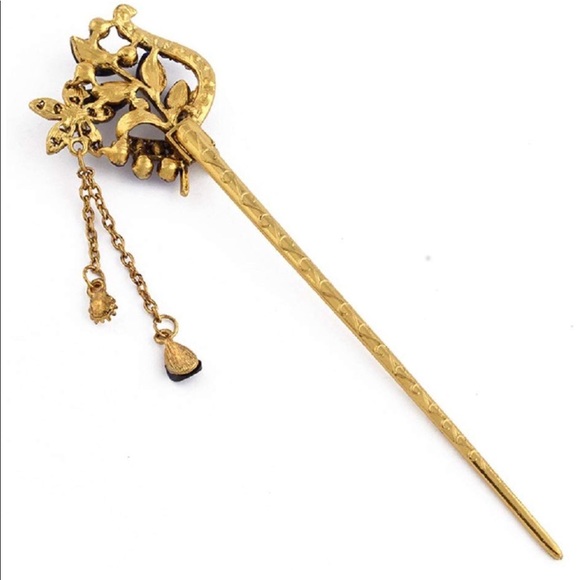 SOLD 💕❤️Hair Sticks no 2 are alike - Picture 4 of 8